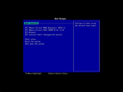 How do I open OS boot manager?