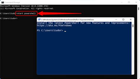 How do I open PowerShell on my school computer?