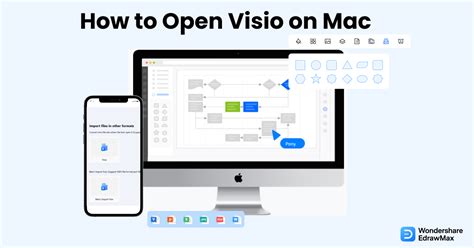 How do I open Visio on a Mac?