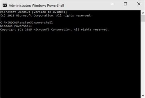 How do I open a Command Prompt in PowerShell?