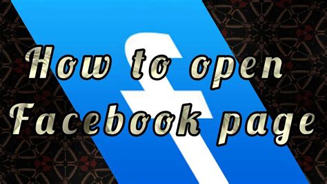 How do I open a Facebook fan page?