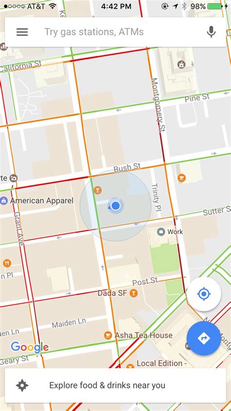 How do I open a Google map file?