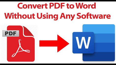 How do I open a PDF without converting it to Word?
