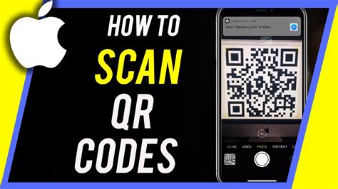 How do I open a QR code on my iPhone without a camera?