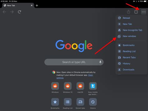 How do I open multiple windows in Chrome?