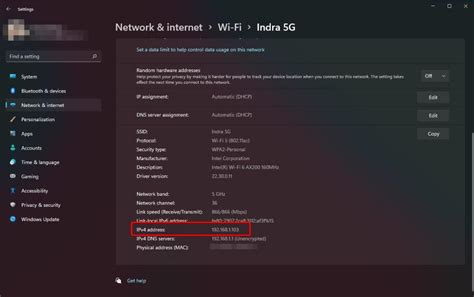 How do I open my Wi-Fi IP address?