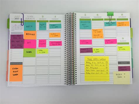 How do I organize my calendar?