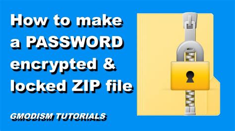How do I password protect a zip file online?