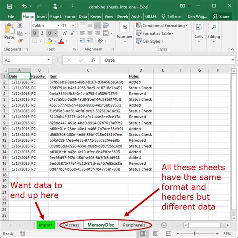 How do I paste data into multiple sheets?