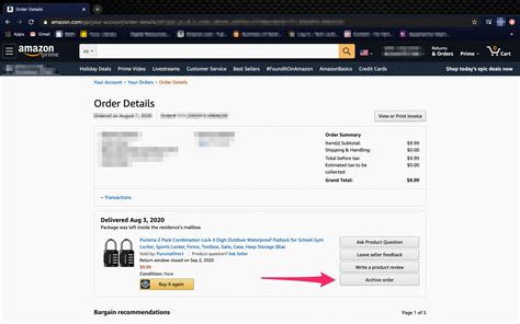 How do I pay my Amazon order after placing?