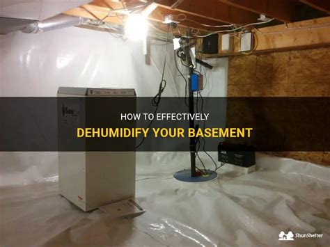 How do I permanently dehumidify my basement?