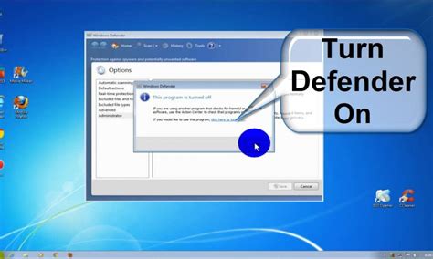 How do I permanently disable Windows Defender in Windows 7?