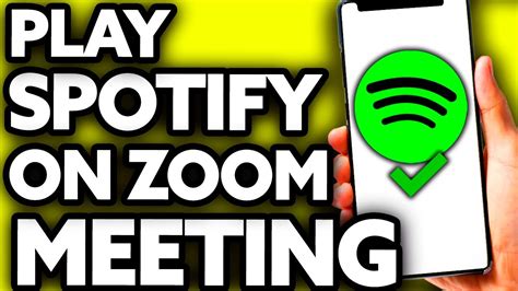 How do I play Spotify on Zoom meeting?