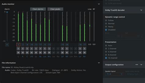 How do I play Truehd audio?