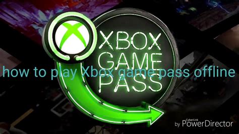 How do I play Xbox Game Pass offline?