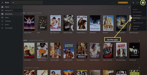 How do I play movies on Plex?