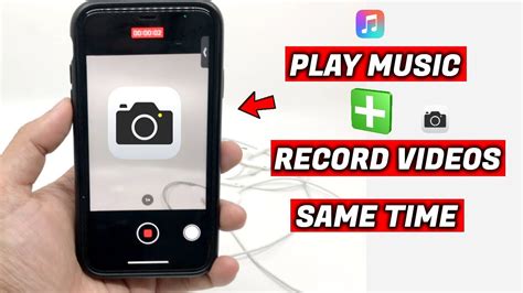 How do I play music while on a call on my iPhone?