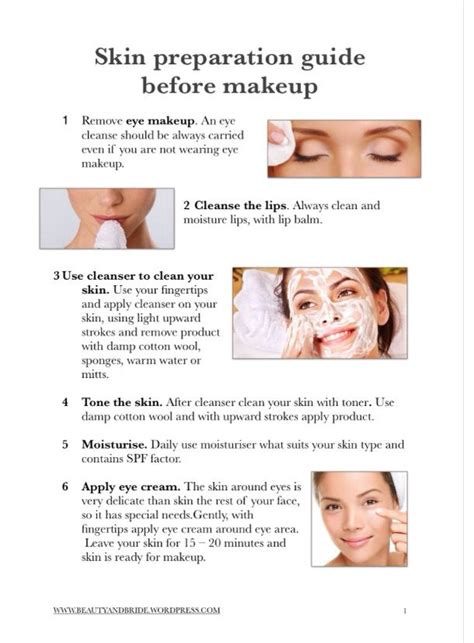 How do I prepare my skin before makeup?