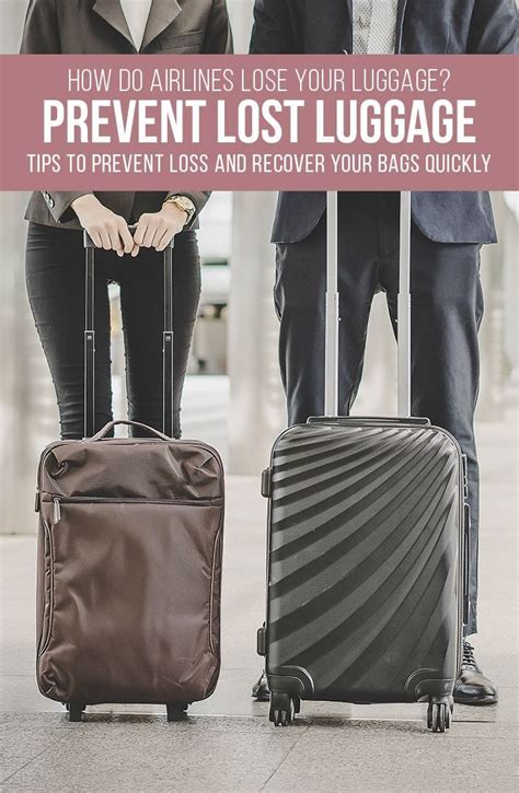 How do I prevent lost luggage?