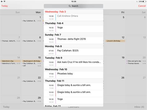 How do I print calendar from iPad?