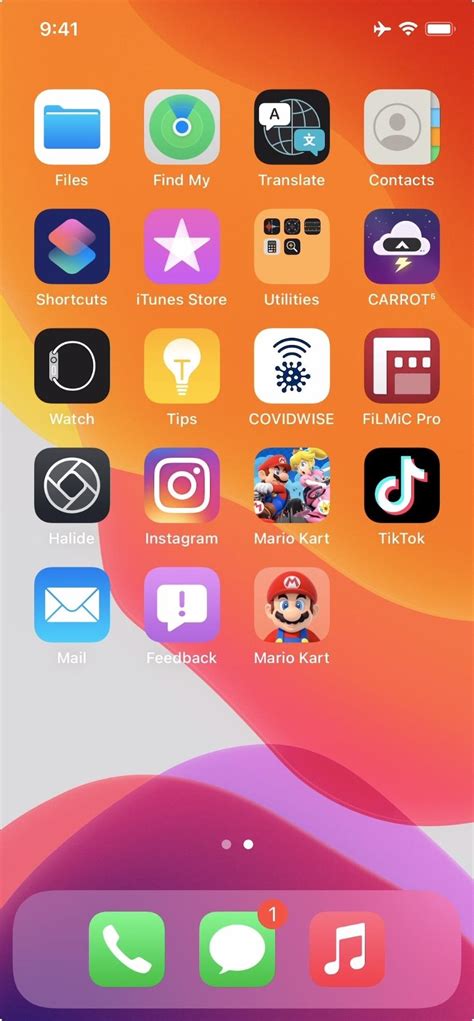 How do I put an app icon on my iPhone home screen?