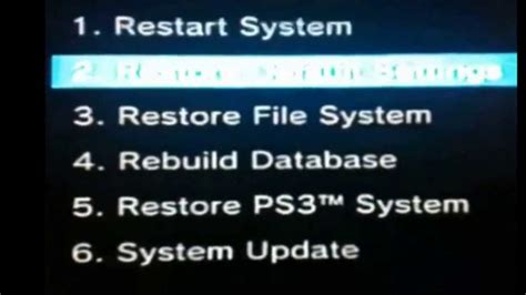 How do I put my PS3 in recovery mode?