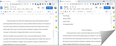 How do I put two pages side by side in Chrome?