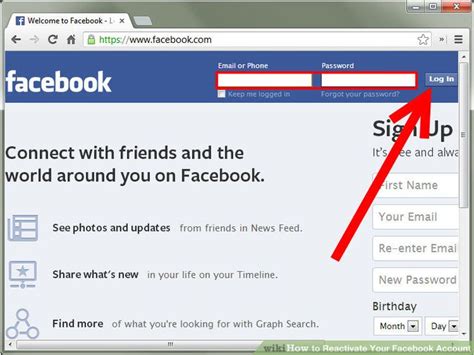 How do I reactivate my deleted Facebook account after 30 days?