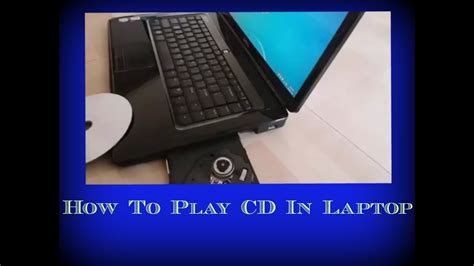 How do I read a CD on my laptop?