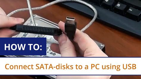 How do I read a SATA hard drive through a USB?