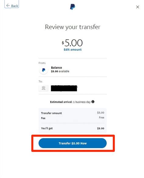 How do I receive money from PayPal to my bank account?