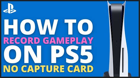How do I record PS5 gameplay without capture card?