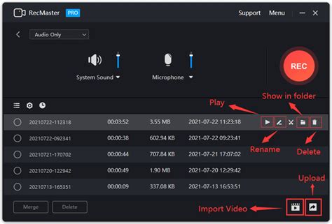 How do I record audio outside?