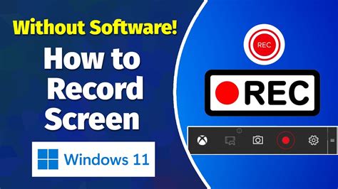 How do I record on Windows 11?