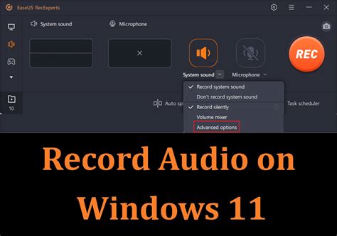 How do I record singing on Windows?