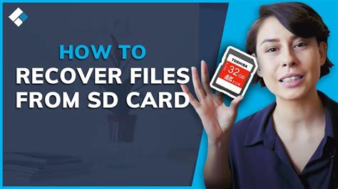 How do I recover MP4 files from SD card?