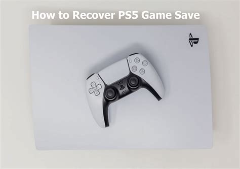 How do I recover lost game data on PS5?