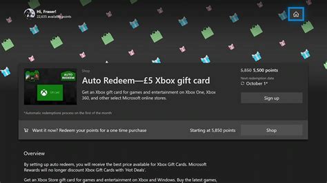 How do I redeem my Xbox rewards?