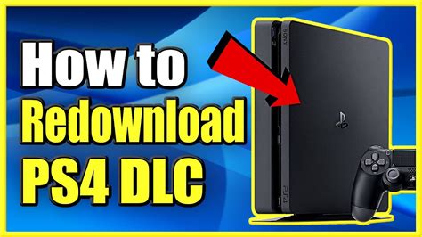 How do I redownload DLC from PlayStation Store?