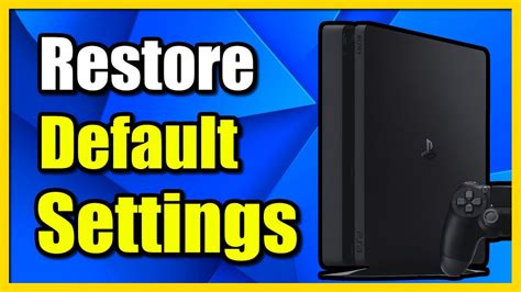 How do I refresh my PS4 without losing data?