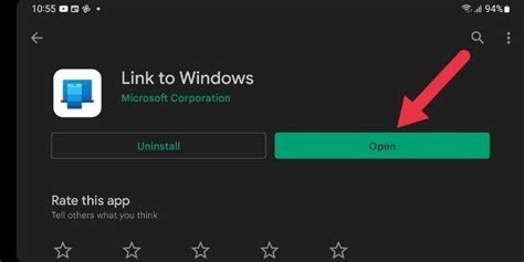 How do I remove Windows link from Android?