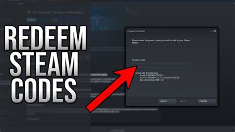 How do I remove a code from Steam?