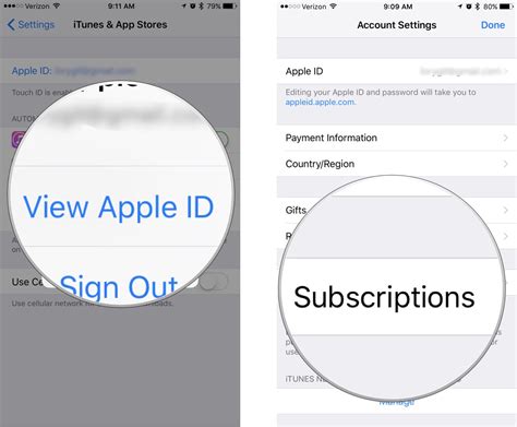 How do I remove a subscription from my Apple ID?