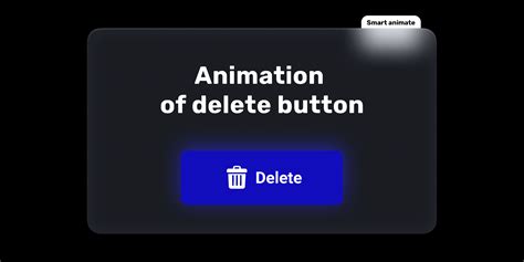 How do I remove an animation button?