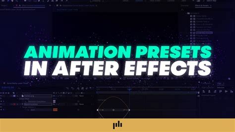 How do I remove an animation preset in After Effects?