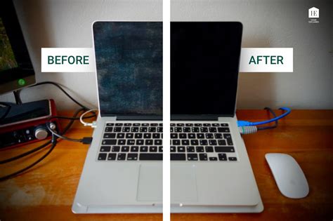 How do I remove anti-glare coating from my laptop?