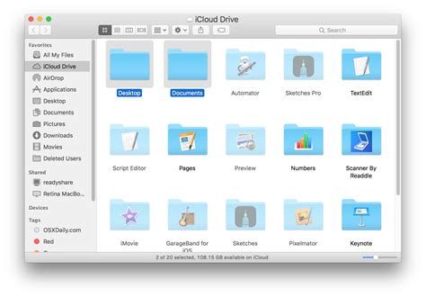 How do I remove iCloud folders from my Desktop?