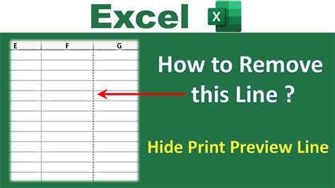 How do I remove line breaks in Excel?