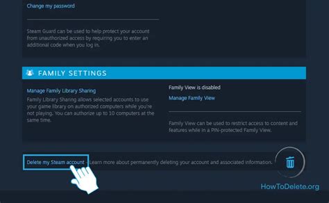 How do I remove my Steam account from another computer?