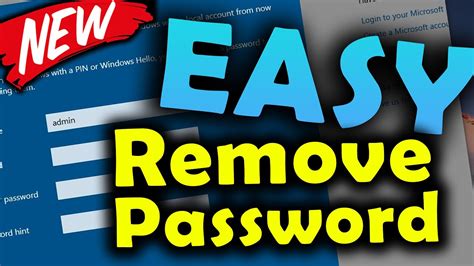 How do I remove password protection?